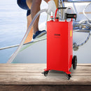 VEVOR Chariot de Carburant Diesel 113,6 L 30 gallons, Réservoir Diesel Mobile 23,5 L/min, avec Pompe Électrique 12 V 180 W, Ravitaillement de Diesel pour Tondeuses, Tracteurs, Générateurs et Bateaux - image 9