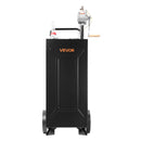 VEVOR Chariot Carburant 113,6 L Réservoir à Carburant Mobile Pompe Manuelle, Réservoir en Acier au Carbone, avec 2 Roues et Tuyau, pour Essence et Diesel, Voiture, Tondeuse, Quad, Bateau, Moto, Noir - image 11