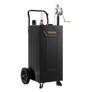 VEVOR Chariot Carburant 113,6 L Réservoir à Carburant Mobile Pompe Manuelle, Réservoir en Acier au Carbone, avec 2 Roues et Tuyau, pour Essence et Diesel, Voiture, Tondeuse, Quad, Bateau, Moto, Noir - image 12