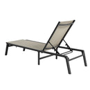 VEVOR Bain de Soleil, Capacité de Charge 181,44 kg, Chaise Longue Jardin Pliable Inclinable en Aluminium, Lot de 2, avec 5 Positions Réglables, pour Extérieur, Piscine, Plage, Terrasse, Patio, Pelouse - image 11