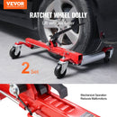 VEVOR Chariot de Manutention de Voiture Grande Capacité de Charge 680 kg, Chariot Déplace Voiture à Cliquet, Aide à la Manœuvre Positionnement pour Véhicules Camions Remorques Garage Atelier, 2PCs - image 3