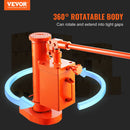 VEVOR Cric à Patte 5 T à la Patte, Cric Hydraulique pour Machines Capacité de Levage 10 T en Haut, Hauteur de la Patte 25-230 mm, Hauteur du Dessus 370-570 mm, pour Levage des Machines, Industrie - image 3