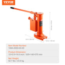 VEVOR Cric à Patte 5 T à la Patte, Cric Hydraulique pour Machines Capacité de Levage 10 T en Haut, Hauteur de la Patte 25-230 mm, Hauteur du Dessus 370-570 mm, pour Levage des Machines, Industrie - image 8