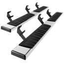 VEVOR Marchepieds 2PCs de 16,5 cm Compatible avec Ford F150-Crew Cab 2015-2023/Ford F-250 F-350 Super Duty Crew Cab 2015-2023, Barres Latérales en Acier Inoxydable 201, Capacité de Charge 227 kg - image 10