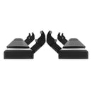 VEVOR Marchepieds 2PCs de 16,5 cm Compatible avec Ford F150-Crew Cab 2015-2023/Ford F-250 F-350 Super Duty Crew Cab 2015-2023, Barres Latérales en Acier Inoxydable 201, Capacité de Charge 227 kg - image 11