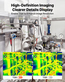 VEVOR Caméra Thermique pour Android et iOS Super Résolution TISR 512x384 Imageur Thermique Infrarouge 256x192 pour Smartphone Tablette, 25 Hz, -20 °C à 550 °C, avec Objectif Macro, 6 Palettes Couleurs - image 3