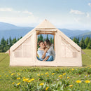 VEVOR Tente de Camping Gonflable, 3x2x2 m, Tente de Glamping pour 3 à 5 Personnes Oxford 300D Facile à Installer, avec Pompe à Main, Portes, Fenêtres en Maille, Sac de Rangement, Transport Simple - image 9