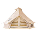 VEVOR Tente Yourte 4 m Jusqu'à 4 Personnes Tente Cloche en Tissu Oxford, pour 4 Saisons, Camping Familial, Glamping, Chasse, Événements Plein Air, avec Passage pour Conduit de Poêle, Tapis Amovible - image 10