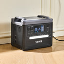 VEVOR Station Électrique Portable 2160 Wh Générateur Solaire Portable 2400 W Station Alimentation pour Camping Véhicules Loisirs, 10 Ports Sortie, Puissance Entrée Réglable, Panneau Solaire Non Inclus - image 9