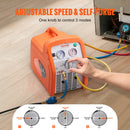 VEVOR Station de Récupération Fluides Frigorigènes Portable 2 Cylindres 1 HP Machine de Récupération de Réfrigérant Liquide ou Vapeur 3,5 kg/min Auto-Nettoyage R32 R22 R134A R401A Climatisation HVAC - image 7