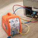 VEVOR Station de Récupération Fluides Frigorigènes Portable 2 Cylindres 1 HP Machine de Récupération de Réfrigérant Liquide ou Vapeur 3,5 kg/min Auto-Nettoyage R32 R22 R134A R401A Climatisation HVAC - image 9