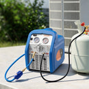 VEVOR Station de Récupération Fluides Frigorigènes 3/4 HP, Récupérateur de Fluide Frigorigène Monocylindre, pour Réfrigérant Liquide Vapeur CVC Climatisation Auto, Groupe de Récupération Portable - image 9