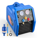 VEVOR Station de Récupération Fluides Frigorigènes Portable 3/4 HP, Récupérateur de Réfrigérant Monocylindre, pour CVC Résidentiel Climatisation Auto, Unité de Récupération pour Frigoriste 1450 tr/min