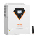 VEVOR Onduleur Solaire Hybride 3500 W Chargeur à Onde Sinusoïdale Pure Tout-en-un, 24 V CC vers 220/230 V CA Monophasé, Contrôleur Solaire MPPT 100 A Intégré, pour Systèmes Photovoltaïques Hors Réseau - image 10