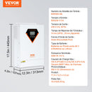 VEVOR Onduleur Hybride 5500 W Onduleur Solaire Hybride Chargeur Hors Réseau à Onde Sinusoïdale Pure 230 V CA avec Contrôleur de Charge Solaire MPPT 100 A Intégré, Charge Hybride, Utilitaire, Solaire - image 8