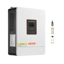 VEVOR Onduleur Hybride 4000 W Onduleur Solaire Hybride 24 V CC à 230 V CA Compatible Batterie Plomb-acide Lithium pour Systèmes Hors Réseau, Onde Sinusoïdale Pure Contrôleur MPPT 120 A Intégré Wi-Fi - image 10
