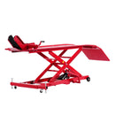 VEVOR Cric de Moto avec Capacité de Charge 453,6 kg, Pont Élévateur Hydraulique Hauteur de Levage 21,8-78,7 cm, Table Élévatrice pour Moto Mobile Flexible à 360°, pour Entretien Réparation Quad VTT - image 12
