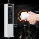 VEVOR Chargeur EV Portable Type 2 IEC6219 Chargeur Voiture Électrique 16 A 3,68 kW Monophasé 11 kW Triphasé Câble de Charge 7,5 m Prise CEE 16 LCD IP66 avec Sac de Rangement Crochet de Câble de Charge - image 9