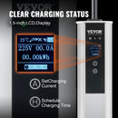 VEVOR Chargeur EV Portable Type 2 IEC6219 Chargeur Voiture Électrique 32 A 7,36 kW Monophasé 22 kW Triphasé Câble de Charge 7,5 m Prise CEE 32 LCD IP66 avec Sac de Rangement Crochet de Câble de Charge - image 7