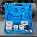 VEVOR Extenseur de tuyau d'échappement hydraulique, pompe à pédale 10 T avec 4 matrices, 2 étuis de rangement pour tubes en cuivre et aluminium dans la réparation automobile - image 9