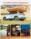 VEVOR Auvent 270 Degrés 3,19x2,10 m Auvent Voiture Latéral Rétractable Abri Autoportant Toutes Saisons Imperméable UV50+ pour Véhicule SUV Fourgonnettes Camionnettes Camping, avec Sac de Rangement - image 7
