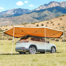 VEVOR Auvent 270 Degrés 6,08x2,10 m Auvent Voiture Latéral Côté Passager Rétractable Abri Autoportant Toutes Saisons Étanche UV50+ pour Véhicule SUV Fourgonnettes Camionnettes, avec Sac de Rangement - image 9