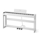 VEVOR Piano Numérique 88 Touches Lestées, Mode Double Clavier Haut-parleurs, avec Pupitre à Partitions, Support, Pédale Sustain, Adaptateur CC, 280 Sonorités, Connexion Sans Fil, pour Débutants, Blanc - image 10