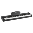 VEVOR Piano Numérique 88 Touches Lestées, Mode Double Clavier Haut-parleurs, avec Pédale de Sustain, Fonction d'Enregistrement, 238 Sonorités, Connexion Sans Fil, pour Débutants, Noir, sans Support