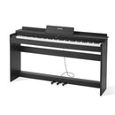 VEVOR Piano Numérique 88 Touches Lestées, Mode Double Clavier Haut-parleurs, avec Pupitre à Partitions, Support, Casque, Pédale de Sustain, 680 Sonorités, Connexion Sans Fil, pour Débutants, Noir - image 10