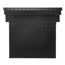 VEVOR Boîte à outils pour camion robuste en aluminium à texture diamant, 1815x699x474 mm, coffre à outils étanche pour benne de camionnette, camping-car, avec serrure, clés et poignées latérales, noir - image 11