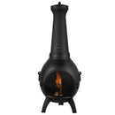 VEVOR Cheminée Extérieur, 457 mm, Poêle à Bois Sphérique en Aluminium Robuste pour Barbecue et Réchauffer, avec Grille, Couvercle de Cheminée Antirouille, pour Patio, Jardin, Arrière-cour, Plein Air - image 10