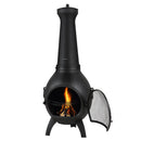 VEVOR Cheminée Extérieur, 457 mm, Poêle à Bois Sphérique en Aluminium Robuste pour Barbecue et Réchauffer, avec Grille, Couvercle de Cheminée Antirouille, pour Patio, Jardin, Arrière-cour, Plein Air - image 11