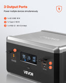 VEVOR Batterie d'Extension pour Station Électrique Portable 2160 Wh Batterie Supplémentaire pour Générateur Solaire LiFePO4 pour Camping, Voitures, Activités Plein Air, Urgences, avec 3 Ports Sortie - image 6
