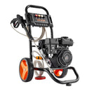 VEVOR Nettoyeur Haute Pression à Essence 200 bar Laveuse Haute Pression à Essence Max. 7 L/min pour Voitures, Clôtures, Allées, Maisons, Terrasses, Meubles, Pompe Alu, avec Pistolet et Lance, 4 Buses - image 10