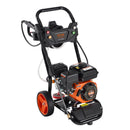 VEVOR Nettoyeur haute pression à essence, 3950 PSI, laveuse haute pression à gaz, 10 L/min, avec pompe en cuivre, pistolet pulvérisateur, rallonge et 5 buses pour voitures, clôtures, maisons, vertical - image 11