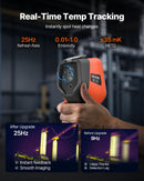 VEVOR Caméra Thermique, Résolution Infrarouge 256 x 192 pixels, Imageur Thermique Portable avec Vision 2 Mpx, Fréquence de Rafraîchissement 25 Hz, Écran Tactile 8,9 cm, -20 °C à 460 °C, Transfert WiFi - image 5
