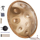 VEVOR Tambour à main, 550 mm et 12 notes, instrument à tambour handpan en ré mineur, avec maillets, support 440 Hz et sac de transport, tambour sonore en acier, instrument de percussion pour débutants - image 10