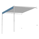 VEVOR Auvent Voiture Camping-car Caravane Latéral 457 cm, Pare-soleil Imperméable, Rétractable et Modulaire, en Vinyle avec Cadre en Alliage d'Aluminium, Réglage Manuel, pour Voiture, Bleu Dégradé - image 10