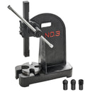 VEVOR Presse à Crémaillère, Presse à Arbre Manuelle de 3 Tonnes, Hauteur Maximale de 310 mm, Presse de Bureau Manuelle en Fonte, Presse Manuelle de Précision pour Estampage Pliage Étirement et Formage