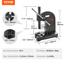 VEVOR Presse à Crémaillère, Presse à Arbre Manuelle de 3 Tonnes, Hauteur Maximale de 310 mm, Presse de Bureau Manuelle en Fonte, Presse Manuelle de Précision pour Estampage Pliage Étirement et Formage - image 8