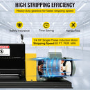 VEVOR Machine à Dénuder Automatique 1,5-38 mm Pince à Dénuder Fils Électrique 400 W, 1400 tr/min Haute Efficacité de Dénudage Machine à Dénuder Câble avec 10 Lames pour Récupération Recyclage Fil - image 6