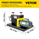 VEVOR Machine à Dénuder Automatique 1,5-38 mm Pince à Dénuder Fils Électrique 400 W, 1400 tr/min Haute Efficacité de Dénudage Machine à Dénuder Câble avec 10 Lames pour Récupération Recyclage Fil - image 8