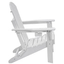 VEVOR Chaise Adirondack en Plastique, Lot de 2, Fauteuil de Jardin Pliant Portable, Charge 181,4 kg, avec Porte-Gobelet, Accoudoir Relaxant, pour Toutes Saisons, Extérieur, Patio, Arrière-Cour, Blanc - image 12