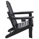 VEVOR Chaise Adirondack en Plastique, Lot de 2, Fauteuil de Jardin Pliant Portable, Charge 181,4 kg, avec Porte-Gobelet, Accoudoir Relaxant, pour Toutes Saisons, Extérieur, Patio, Arrière-Cour, Noir - image 12
