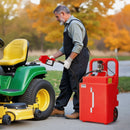 VEVOR Bidon de Diesel et Kérosène sur Roues, 121 L, Réservoir de Diesel, Pompe Transfert Électrique 12 V CC 37,8 L/min, avec Tuyau Distribution 4 m, Buse Arrêt Automatique, pour Bateaux à Moteur, VTT - image 9