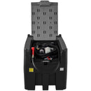 VEVOR Réservoir Diesel Portable 439 L Cuve de Ravitaillement Polyéthylène avec Pompe de Transfert 12 V Jauge de Carburant Tuyau 4 m Buse Ravitaillement pour Véhicules Appareils Agriculture Industrie - image 11
