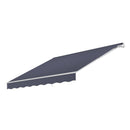 VEVOR Store Banne Manuel 350x300 cm Auvent Rétractable pour Terrasse et Balcon, Extérieur, Devantures de Cafés, de Restaurants, de Boutiques, avec Manivelle, Angle d'Inclinaison 45°-85°, Gris Foncé - image 12