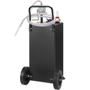 VEVOR Chariot à essence 30 gallons réservoir de stockage de carburant avec roues, pompe de transfert manuelle, conteneur d'essence carburant diesel pour voitures, tondeuses à gazon, VTT, bateaux, noir - image 10