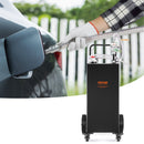 VEVOR Chariot de carburant 30 gallons réservoir de stockage d'essence 4 roues, pompe de transfert manuelle, conteneur de carburant essence diesel pour voitures, tondeuses à gazon, VTT, bateaux, noir - image 9