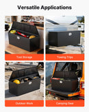 VEVOR Boîte à Outils pour Remorque 124,5x35,3x47 cm, Coffre de Timon ou Flèche de Remorque en Acier, pour Rangement Pick-up Caravane Véhicule Tout-terrain, Caisse à Outils avec Serrure et Clés - image 7